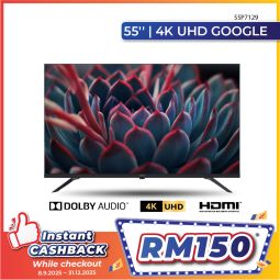 Philips 55&quot; 4K UHD GOOGLE TV (55P7129)