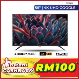 Philips 55&quot; 4K UHD GOOGLE TV (55P7129)
