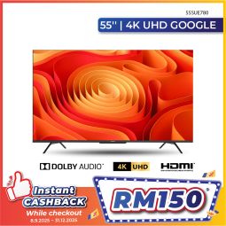 Skyworth 55&quot; 4K UHD GOOGLE TV (55SUE780)