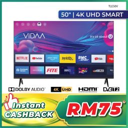  SINGER 50” 4K UHD VIDAA SMART TV