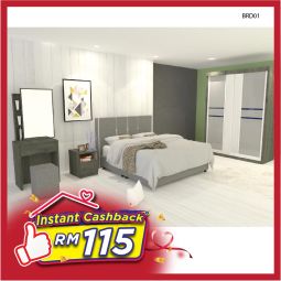 Divan Queen size Bedroom Set without Mattress (BRD01)