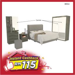 Bedroom Set without Mattress (BRD02)
