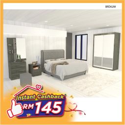 Bedroom Set with Mattress (BRD02M)