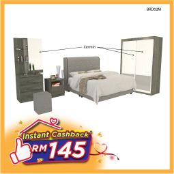 Bedroom Set with Mattress (BRD02M)