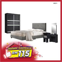 Bedroom Set without Mattress (BRDF1)
