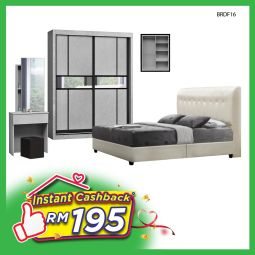 6FT KING BED Bedroom Set (BRDF16)