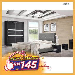 Bedroom Set with Mattress (BRDF1M)