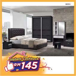 King Size Bedroom Set without Mattress (BRDF6)
