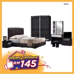 King Size Bedroom Set without Mattress (BRDF6)