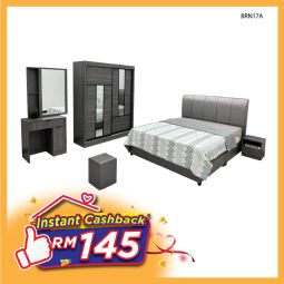 Bedroom Set with Mattress (BRN17A)