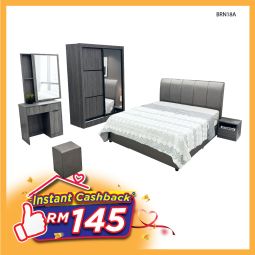 Bedroom Set with Mattress (BRN18A)