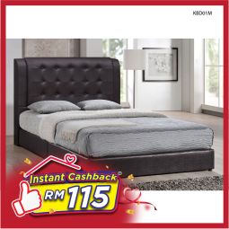 King Size Bed with Mattress (KBD01M)