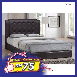 Queen Size Bed with Mattress (QBD02M)