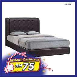 Queen Size Bed with Mattress (QBD02M)