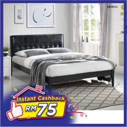 Queen Size Bed without Mattress (QBW832)