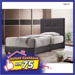 Single Size Bed with Mattress (SBD01M)