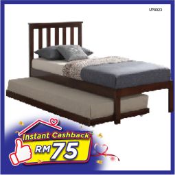 Single Size Bed With Pullout (UP8023)