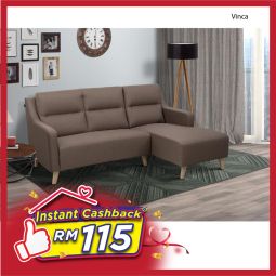 SOFA SET L-SHAPE - VINCA (SFL138)