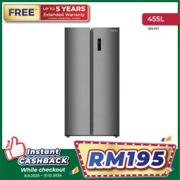 455L SIDE BY SIDE REFRIGERATOR (SBS455)