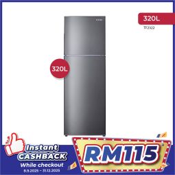 320L 2 DOORS FROST FREE REFRIGERATOR (TF2322)