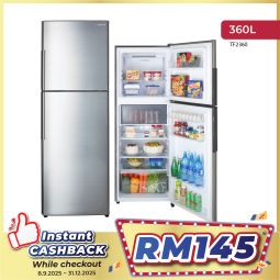 360L 2 DOORS INVERTER FROST FREE REFRIGERATOR (TF2360)