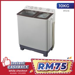 10.0Kg SEMI AUTOMATIC WASHING MACHINE (WT5210A)