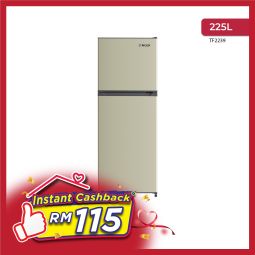 225L 2 DOORS FROST FREE REFRIGERATOR (TF2239)