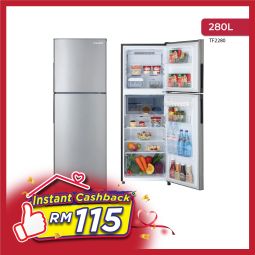 280L 2 DOORS FROST FREE REFRIGERATOR (TF2280)