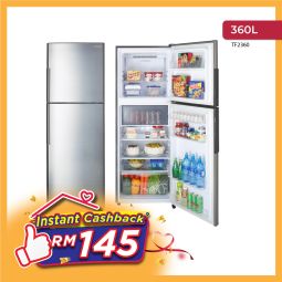 360L 2 DOORS INVERTER FROST FREE REFRIGERATOR (TF2360)