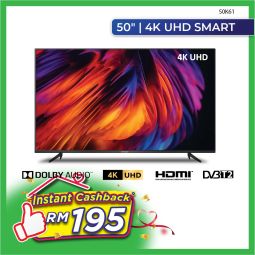50" 4K UHD SMART TV (50K61)