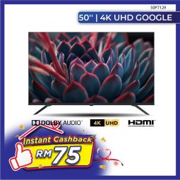 Philips 50&quot; 4K UHD GOOGLE TV (50P7129)