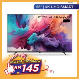 55&quot; PHILIPS 4K UHD Google TV + 120Hz (55P7330)