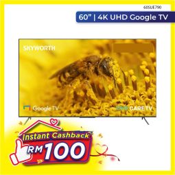 60“ SKYWORTH 4K UHD Google TV + 120Hz (60SUE790)