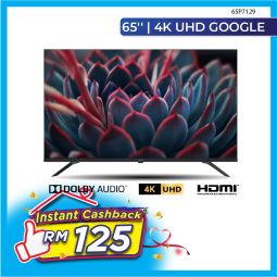 Philips 65&quot; 4K UHD GOOGLE TV (65P7129)