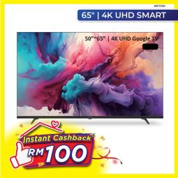 65&quot; PHILIPS 4K UHD Google TV + 120Hz (65P7330)