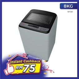 8.0Kg FULLY AUTOMATIC WASHING MACHINE (WT5381)