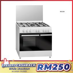 5 BURNERS FREE STANDING GAS COOKER (905GW)