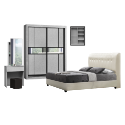 6FT KING BED Bedroom Set (BRDF16)