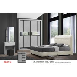 6FT KING BED Bedroom Set (BRDF16)