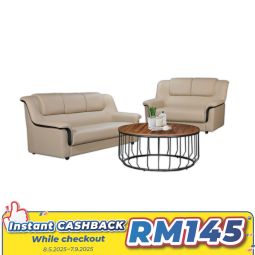 Casa Leather Sofa Set - MUNICH5T