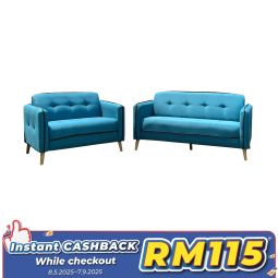 FULL FABRIC SOFA - BIRU5 (SF2885)