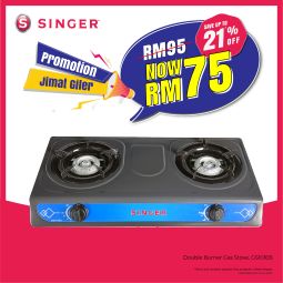 [PROMO] Double Burner Gas Stove (GS101EB)