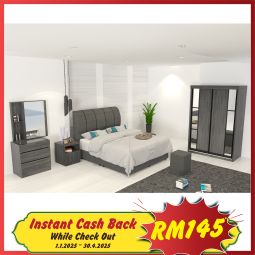 Bedroom Set with Mattress (BRN50A)