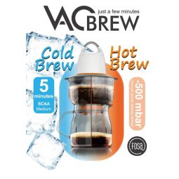 Vacbrew Cold Brew M/C+4 Setting Timer Func Pump (VC30000)