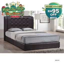 King Size Bed with Mattress (KBD01M)