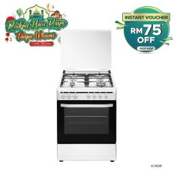 5 BURNERS FREE STANDING GAS COOKER (614GW)